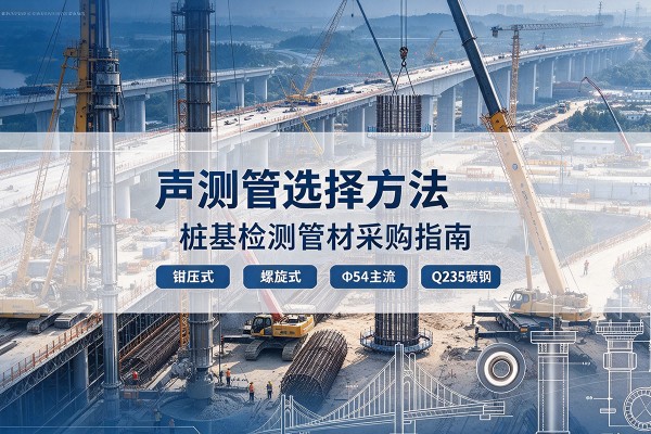 南京声测管选型标准