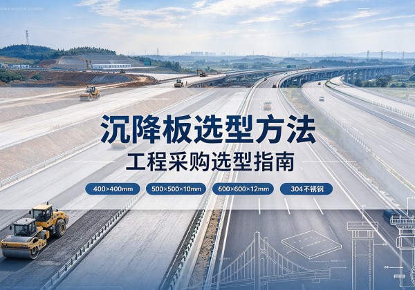 南京沉降板选择方法